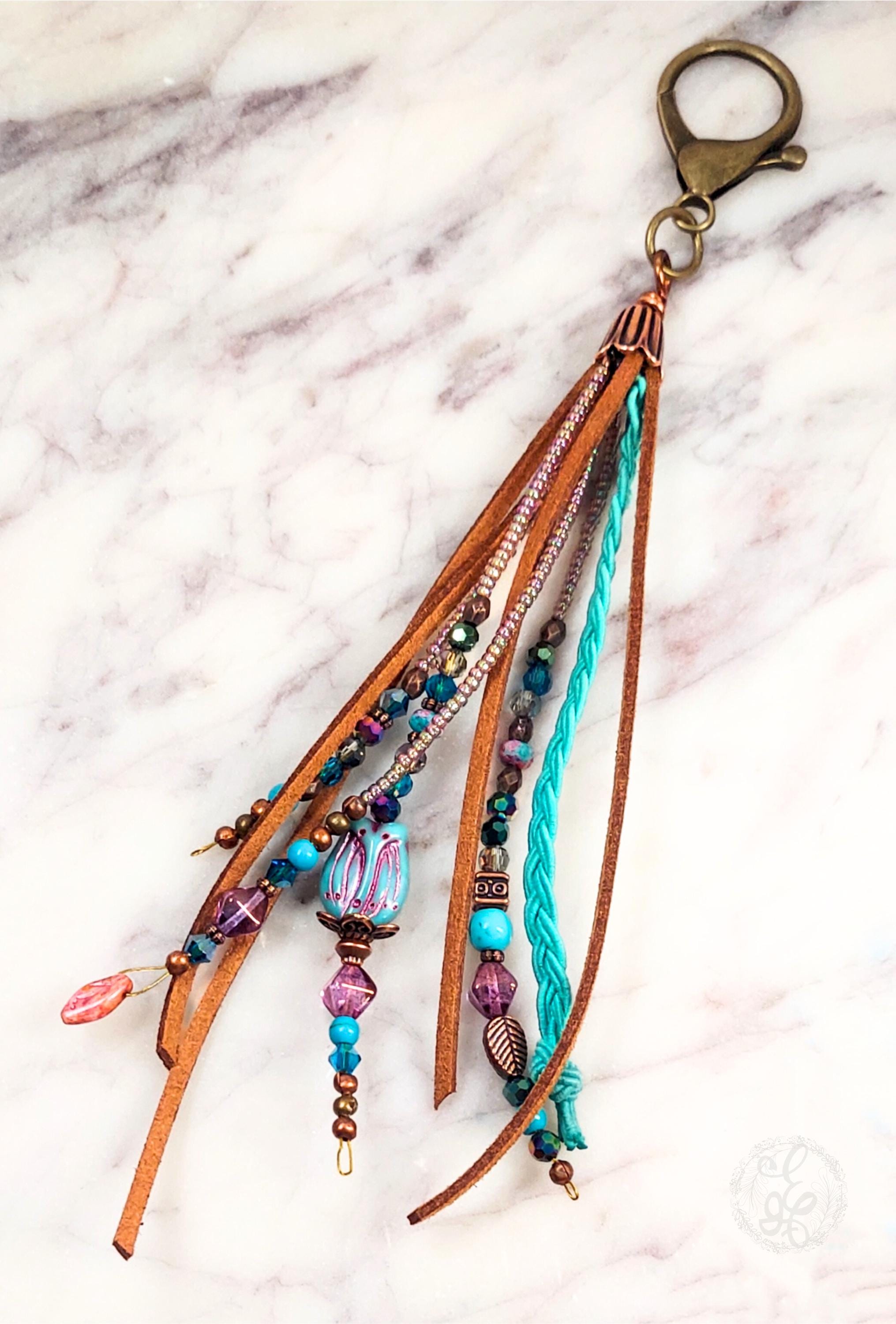 Tulip Tassel Purse Charm