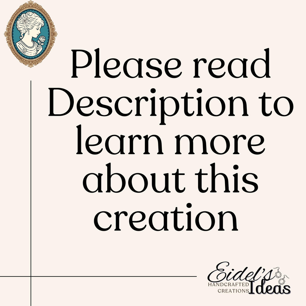 Brown Czech Glass Earrings in Gold