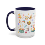 Whimsical Cat-Themed Crochet Coffee Mug, Cute Cat Lover Gift, Animal Lover Decor, Fun Kitchenware, Cat Enthusiast Mug, Gift for Cat Moms
