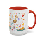 Whimsical Cat-Themed Crochet Coffee Mug, Cute Cat Lover Gift, Animal Lover Decor, Fun Kitchenware, Cat Enthusiast Mug, Gift for Cat Moms