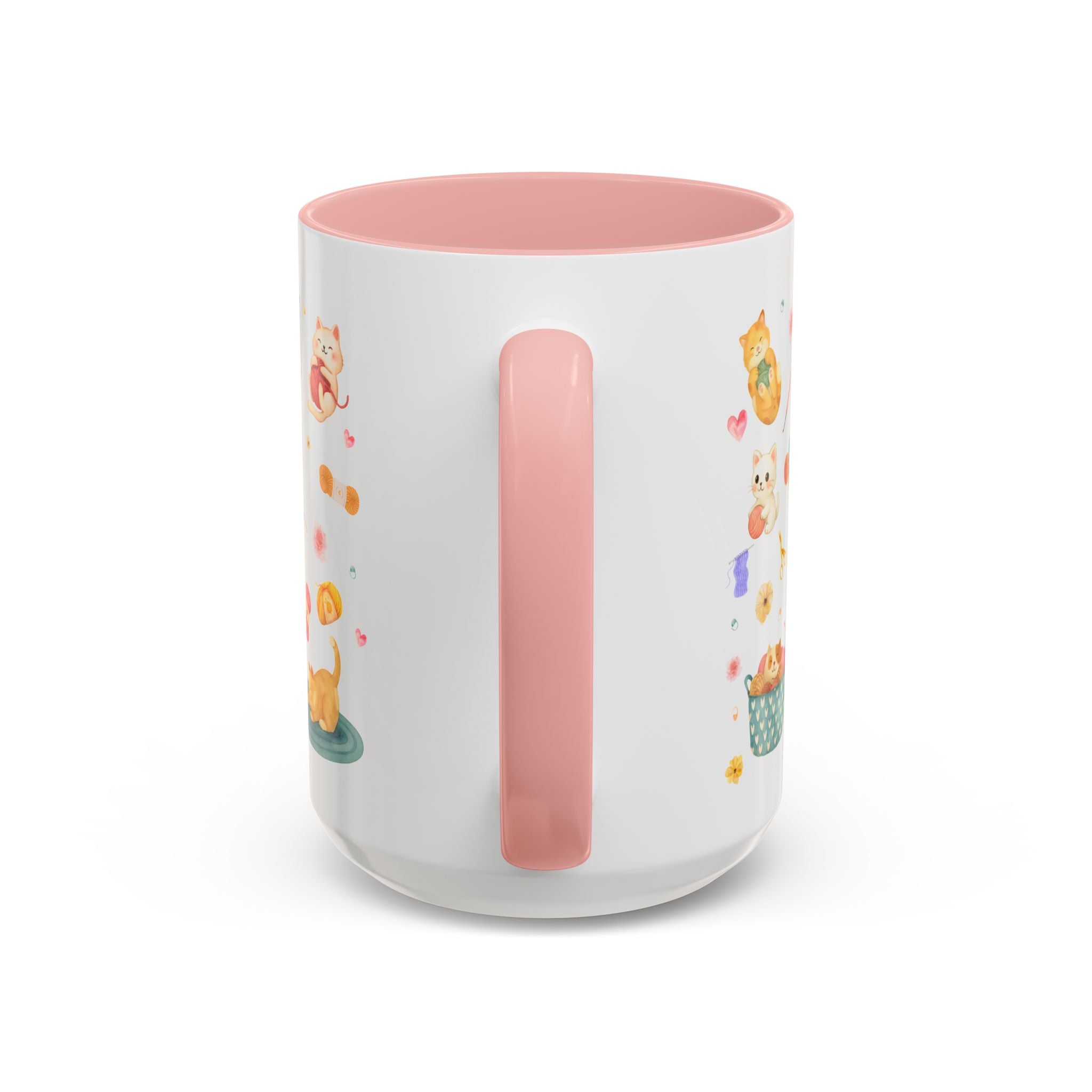 Whimsical Cat-Themed Crochet Coffee Mug, Cute Cat Lover Gift, Animal Lover Decor, Fun Kitchenware, Cat Enthusiast Mug, Gift for Cat Moms