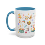 Whimsical Cat-Themed Crochet Coffee Mug, Cute Cat Lover Gift, Animal Lover Decor, Fun Kitchenware, Cat Enthusiast Mug, Gift for Cat Moms