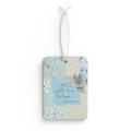 Hope Patchwork Car Air Freshener — "Yet I Still Dare to Hope" Floral Scented Ornament