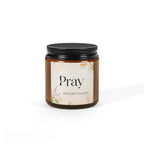 Pray Soy Candle — ‘Pray Without Ceasing’ Scented Amber Jar (Multi-Size)