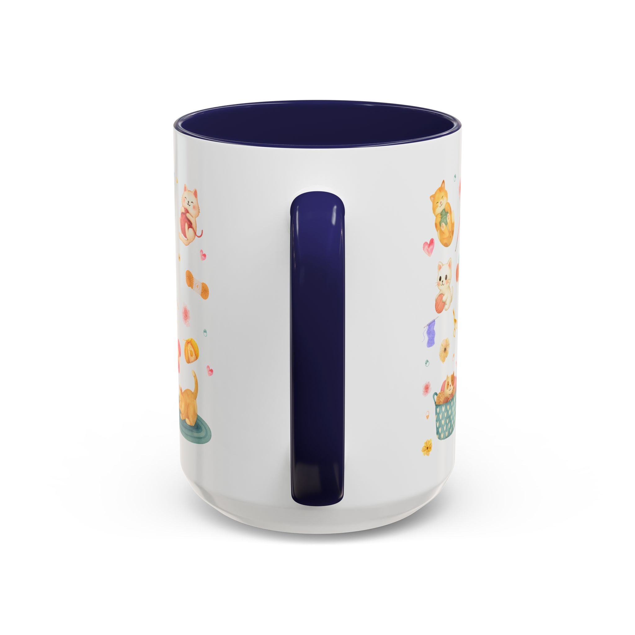 Whimsical Cat-Themed Crochet Coffee Mug, Cute Cat Lover Gift, Animal Lover Decor, Fun Kitchenware, Cat Enthusiast Mug, Gift for Cat Moms