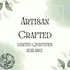 Vintage Inspired Artisan Dangle Earrings with Faceted Crystal Beads