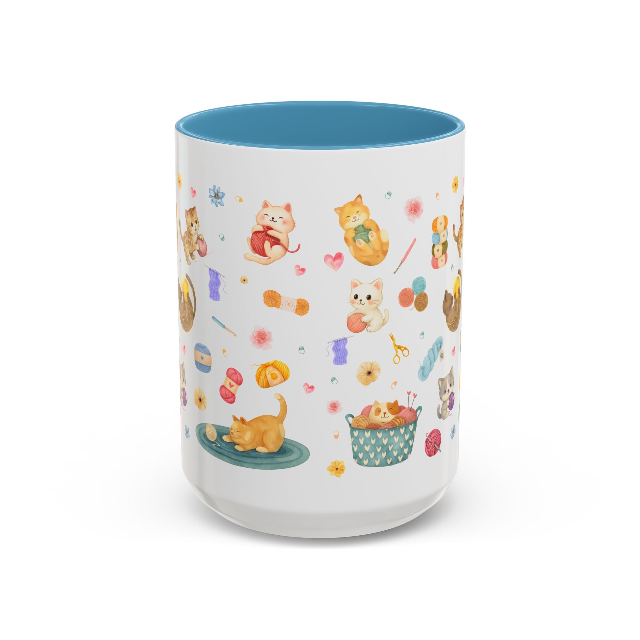 Whimsical Cat-Themed Crochet Coffee Mug, Cute Cat Lover Gift, Animal Lover Decor, Fun Kitchenware, Cat Enthusiast Mug, Gift for Cat Moms