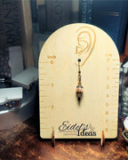 Victorian-Inspired Pearl & Crystal Earrings | Antique Copper Hypoallergenic Dangles