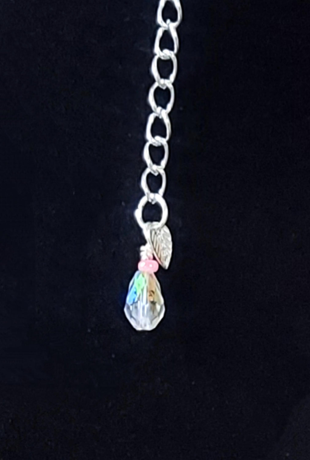 Spring Rose Lace Choker Necklace for Women Pink and White Crochet Choker, Easter & Spring Accessories