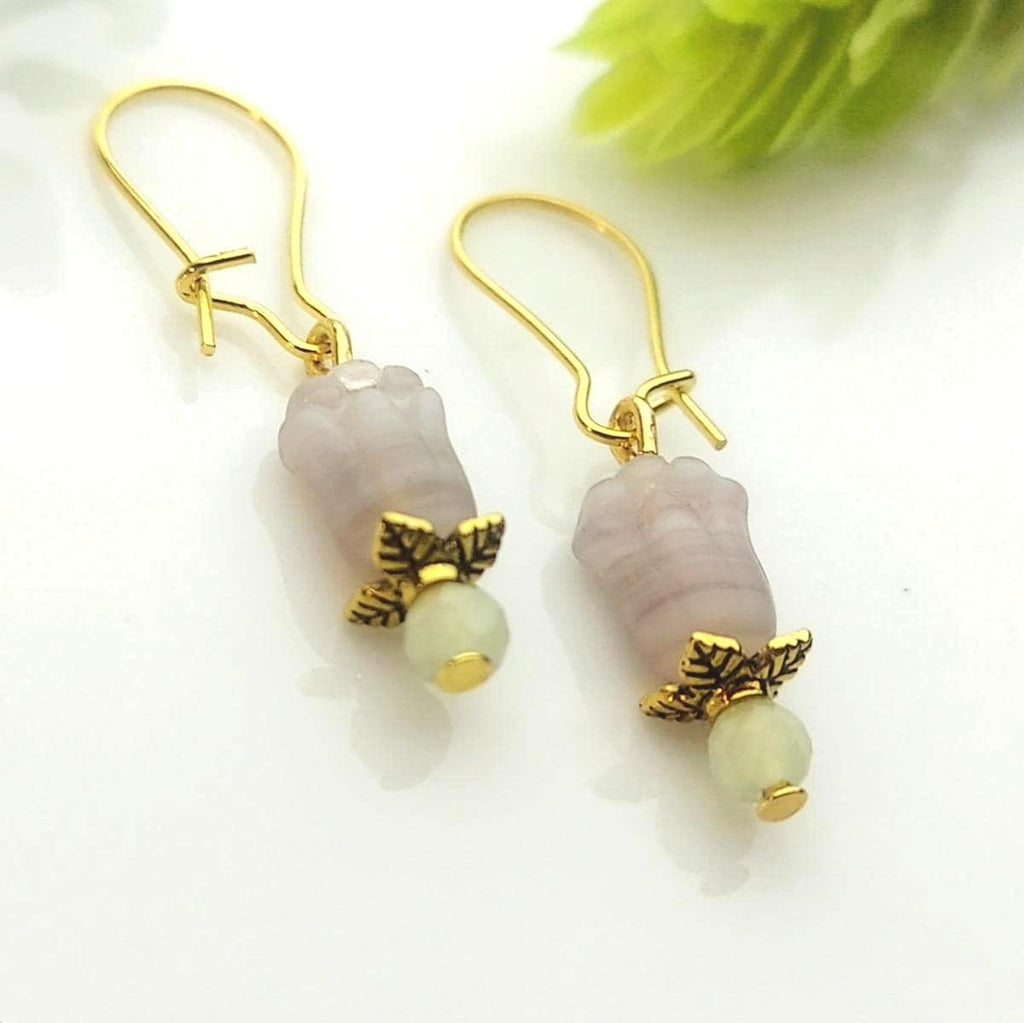Dainty Tulip Dangle Earrings – Perfect for Spring & Easter, Limited Edition