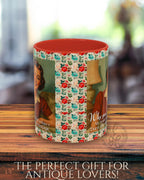 Retro Coffee Mug – “Even the Dust is Vintage” – Funny 1950s Homemaker Design – Gift for Antique Lovers