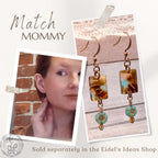 18k Gold Huggie Hoop Flower Earrings for Girls