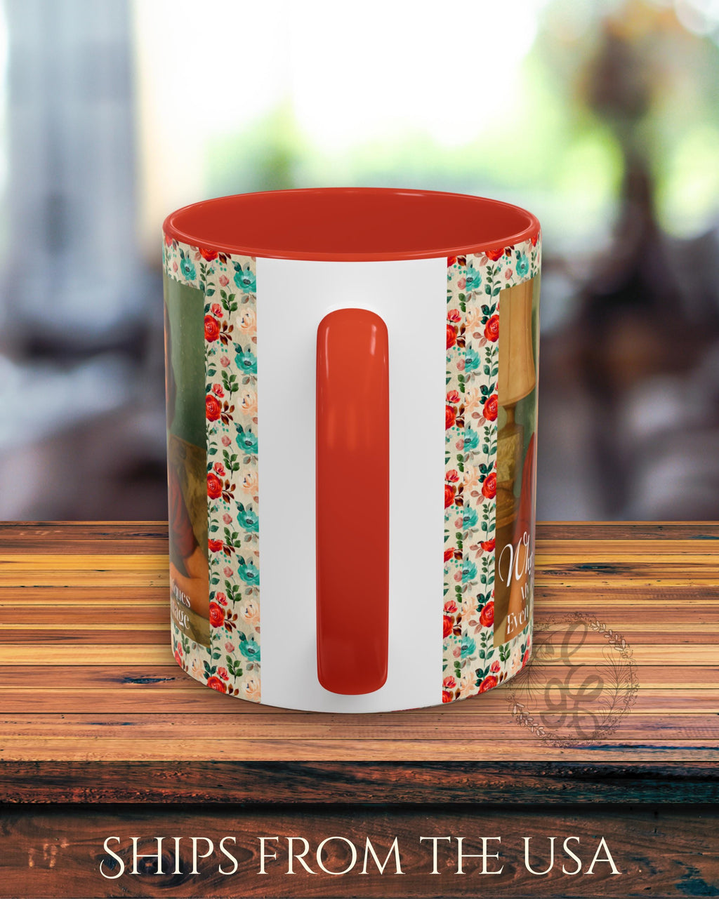 Retro Coffee Mug – “Even the Dust is Vintage” – Funny 1950s Homemaker Design – Gift for Antique Lovers