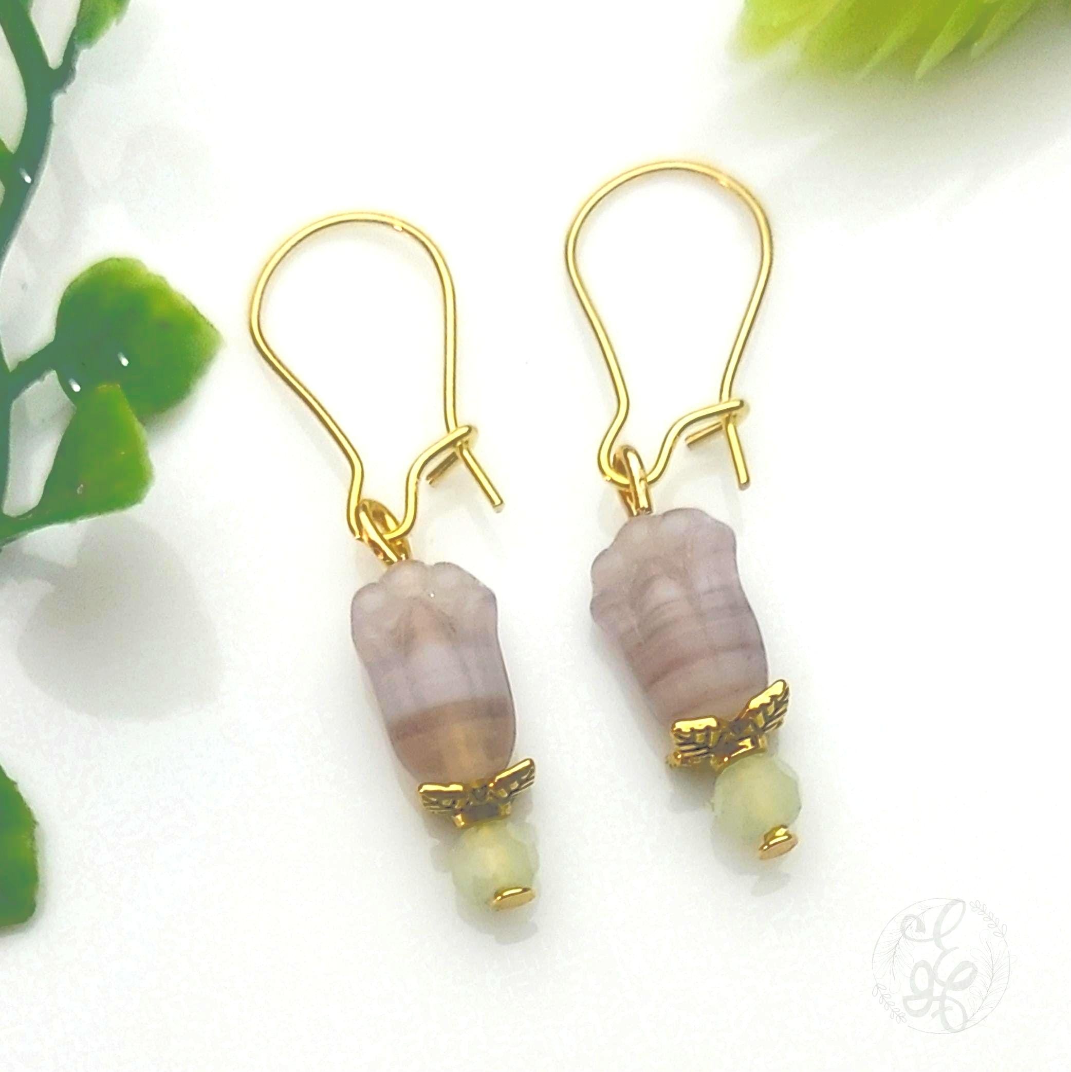 Dainty Tulip Dangle Earrings – Perfect for Spring & Easter, Limited Edition