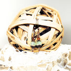 Antique Copper Crystal Earrings – Vintage Inspired Dangle Jewelry