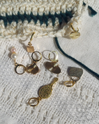 Crochet Stitch Marker Charm Set - Material Girl